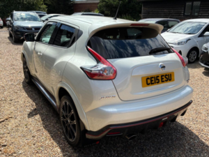 2015 Nissan Juke 1.6 Dig-T Nismo Rs Euro 5 5dr in White — image 4