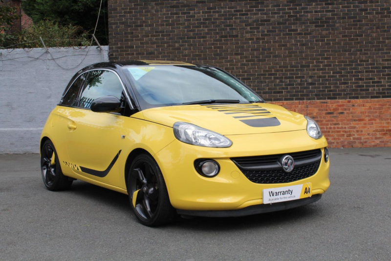 2016 Vauxhall Adam 1.2i Slam Euro 6 3dr in Yellow — image 1
