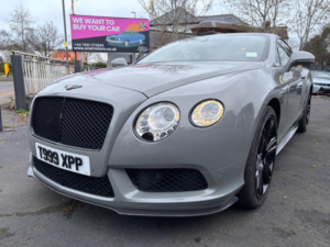 2013 Bentley Continental 4.0 V8 Gt Auto 4WD Euro 5 2dr in Grey — image 2
