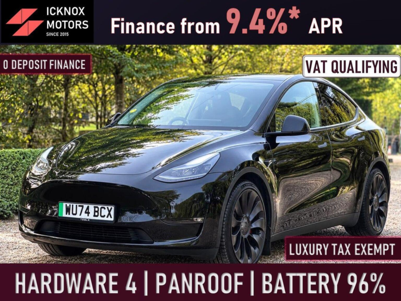 2024 Tesla Model Y (dual Motor) Performance Auto 4wde 5dr in Black — image 1