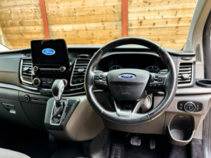 2020 Ford Tourneo Custom L2 Lwb 9 SEAT Auto Wheelchair Accessible Disabled Access Vehicle Wav in Silver — image 2