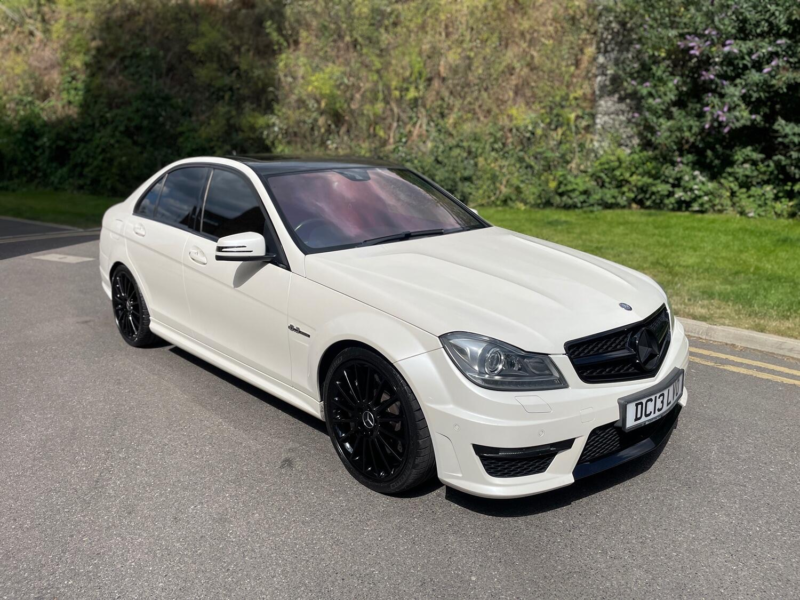 2013 Mercedes-Benz C Class 6.3 C63 V8 Amg in White — image 1