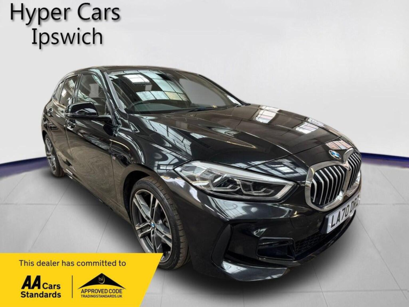 2020 BMW 1 Series 1.5 118i M Sport Dct Euro 6 (s/s) 5dr in Black — image 1