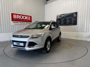 2015 Ford Kuga 2.0 Tdci Zetec 2WD Euro 6 (s/s) 5dr in Silver — image 6