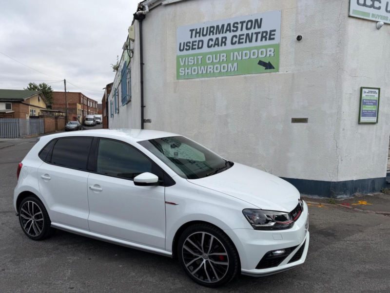 2017 Volkswagen Polo 1.8 Tsi Bluemotion Tech Gti Hatchback 5dr Petrol DSG Euro 6 (s/s) (192 Ps) in White — image 1