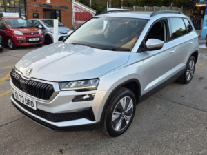 2024 Skoda Karoq 1.0 Tsi Se Drive Euro 6 (s/s) 5dr in Silver — image 3
