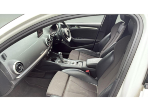 2018 Audi A3 2.0 Tdi Black Edition S Tronic Euro 6 (s/s) 4dr in White — image 2
