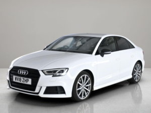 2018 Audi A3 2.0 Tdi Black Edition S Tronic Euro 6 (s/s) 4dr in White — image 5