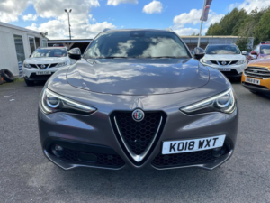 2017 Alfa Romeo Stelvio 2.2 Td Speciale Auto Q4 AWD Euro 6 (s/s) 5dr in Grey — image 2