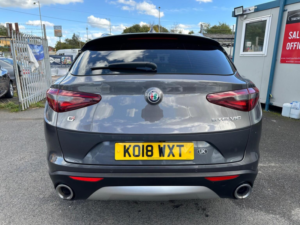 2017 Alfa Romeo Stelvio 2.2 Td Speciale Auto Q4 AWD Euro 6 (s/s) 5dr in Grey — image 6