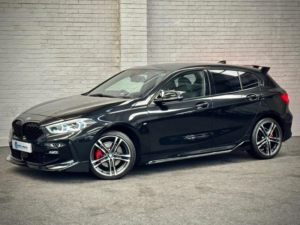 2021 BMW 1 Series 2.0 118d M Sport (lcp) Auto Euro 6 (s/s) 5dr in Black — image 4