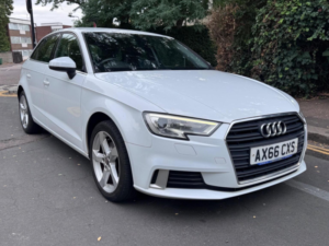 2016 Audi A3 1.0 Tfsi Sport Sportback Euro 6 (s/s) 5dr in White — image 4