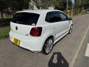 2015 Volkswagen Polo 1.4 Tsi Bluemotion Tech Act Gt in White — image 3