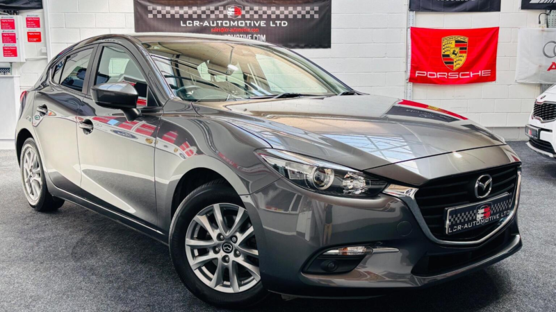 2018 Mazda Mazda3 2.0 Skyactiv-G Se-L Nav Euro 6 (s/s) 5dr in Grey — image 1