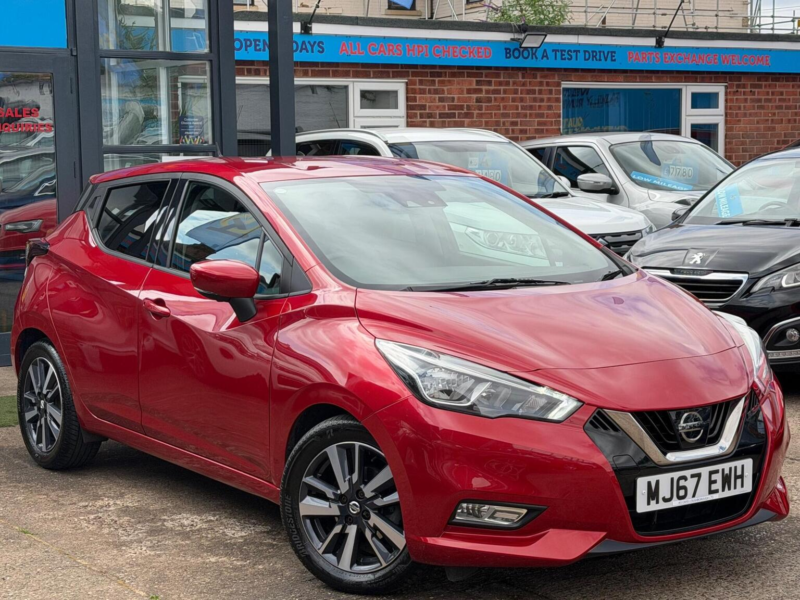 2017 Nissan Micra 0.9 Ig-T N-Connecta Euro 6 (s/s) 5dr in Red — image 1