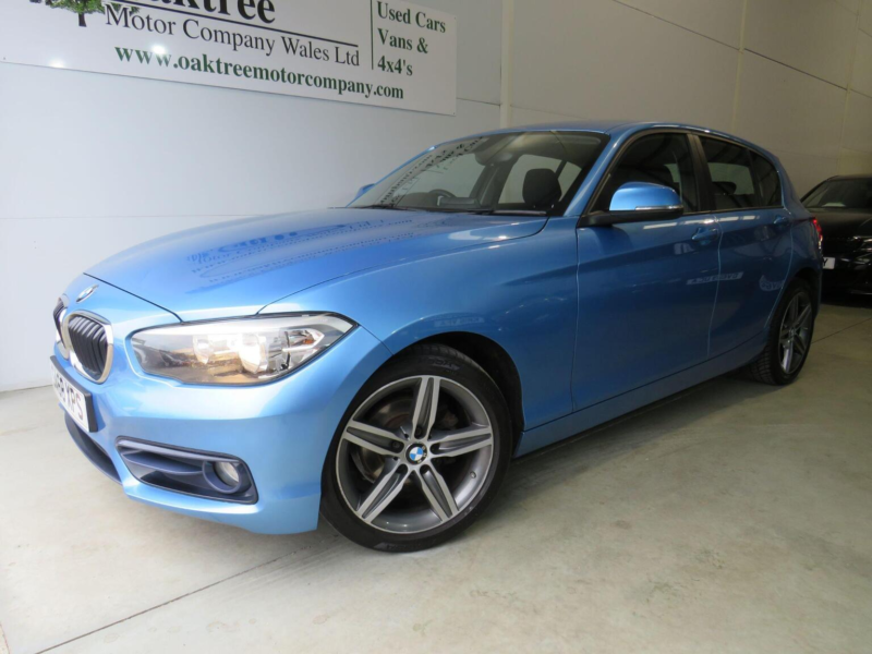 2018 BMW 1 Series 1.5 118i Sport Euro 6 (s/s) 5dr in Blue — image 1