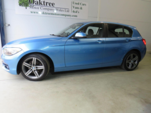 2018 BMW 1 Series 1.5 118i Sport Euro 6 (s/s) 5dr in Blue — image 3