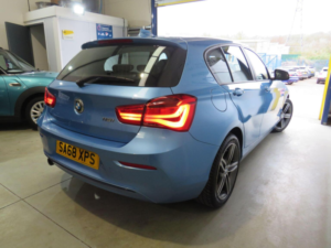 2018 BMW 1 Series 1.5 118i Sport Euro 6 (s/s) 5dr in Blue — image 6