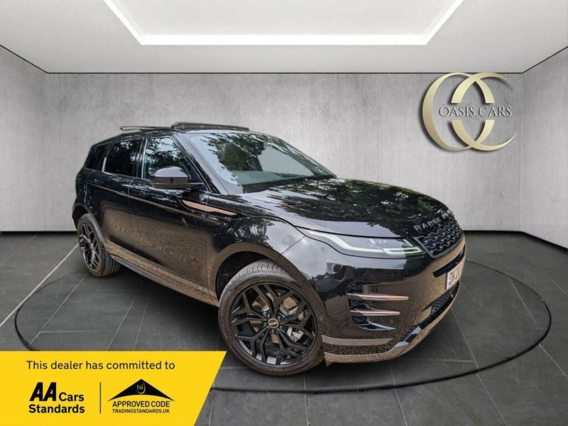 2020 Land Rover Range Rover Evoque 2.0 P200 Mhev R-Dynamic Hse Auto 4WD Euro 6 (s/s) 5dr in Black — image 1