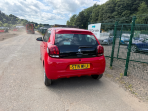 2015 Peugeot 108 1.0 Active Hatchback 5dr Petrol Manual Euro 6 (68 Ps) in Red — image 5