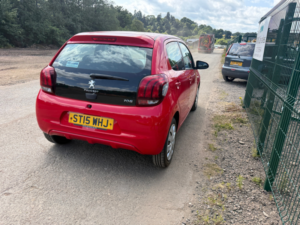 2015 Peugeot 108 1.0 Active Hatchback 5dr Petrol Manual Euro 6 (68 Ps) in Red — image 6