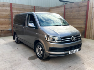 2017 Volkswagen Transporter 4 SEAT Auto Driver Transfer Wheelchair Accessible Disabled Access Vehicle Wav in Beige — image 4