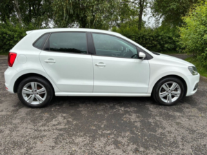 2016 Volkswagen Polo 1.0 Bluemotion Tech Match Hatchback 5dr Petrol Manual Euro 6 (s/s) (60 Ps) in White — image 2
