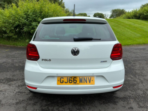 2016 Volkswagen Polo 1.0 Bluemotion Tech Match Hatchback 5dr Petrol Manual Euro 6 (s/s) (60 Ps) in White — image 6