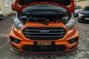 2023 Ford Transit Custom 2.0 320 Ecoblue Ms-Rt Crew Van Double Cab 5dr Diesel Auto L2 H1 Euro 6 (170 Ps) Msrt in Orange — image 5