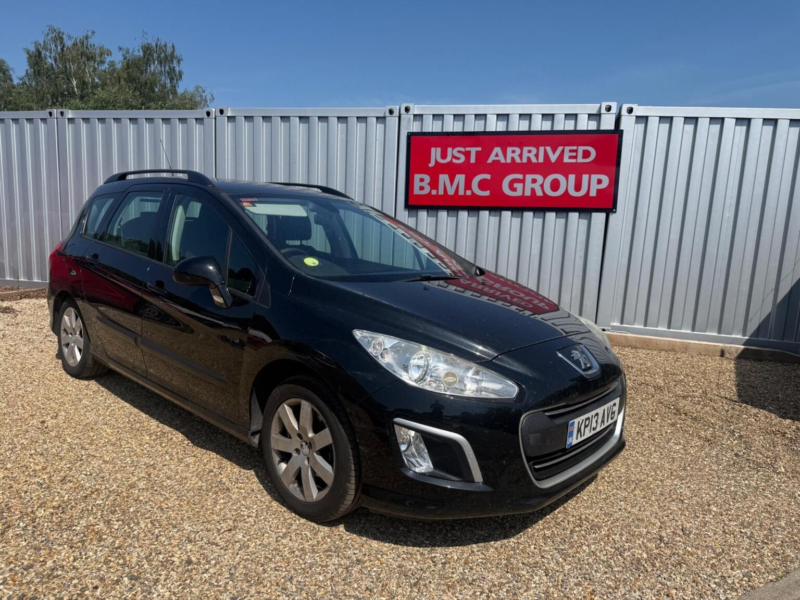 2013 Peugeot 308 Sw 1.6 E-Hdi Sr Egc Euro 5 (s/s) 5dr in Black — image 1