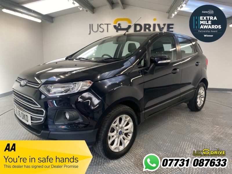 2016 Ford Ecosport 1.5 Tdci Zetec SUV 5dr Diesel Manual 2WD Euro 6 (95 Ps) in Black — image 1