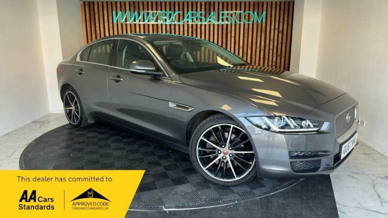 2017 Jaguar Xe 2.0d Portfolio Auto AWD Euro 6 (s/s) 4dr in Grey — image 1