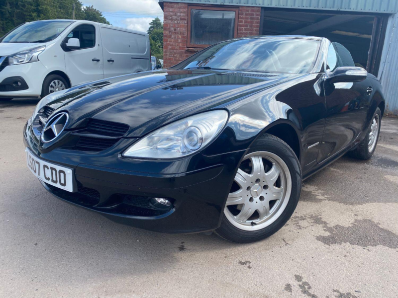 2007 Mercedes-Benz Slk 1.8 Slk200 Kompressor Sport in Black — image 1