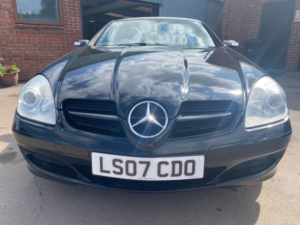 2007 Mercedes-Benz Slk 1.8 Slk200 Kompressor Sport in Black — image 3