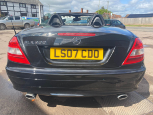 2007 Mercedes-Benz Slk 1.8 Slk200 Kompressor Sport in Black — image 5
