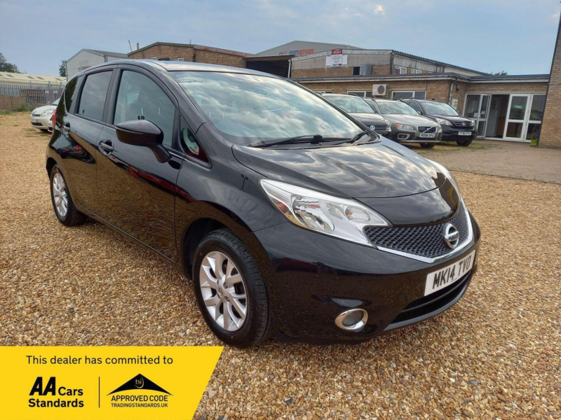 2014 Nissan Note 1.2 12v Acenta Euro 5 (s/s) 5dr in Black — image 1