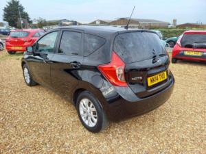 2014 Nissan Note 1.2 12v Acenta Euro 5 (s/s) 5dr in Black — image 5