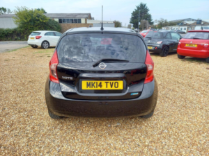 2014 Nissan Note 1.2 12v Acenta Euro 5 (s/s) 5dr in Black — image 6