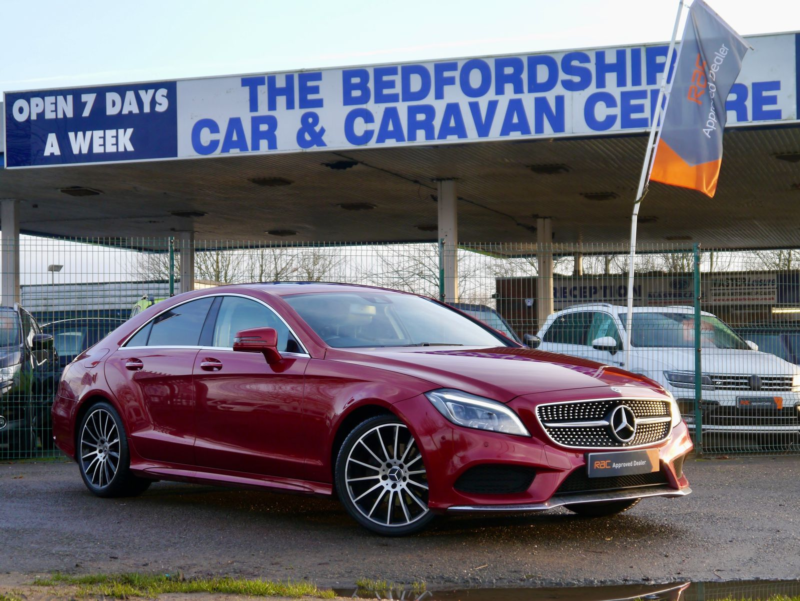 2016 Mercedes-Benz Cls 220 2.1l 220 D Amg Line Premium+ Auto Coupe 4dr Diesel Automatic Euro 6 (174 Bhp) in Red — image 1