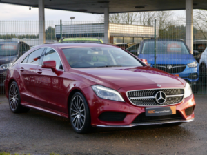 2016 Mercedes-Benz Cls 220 2.1l 220 D Amg Line Premium+ Auto Coupe 4dr Diesel Automatic Euro 6 (174 Bhp) in Red — image 3