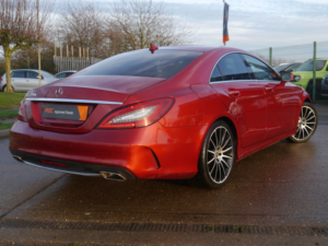 2016 Mercedes-Benz Cls 220 2.1l 220 D Amg Line Premium+ Auto Coupe 4dr Diesel Automatic Euro 6 (174 Bhp) in Red — image 6