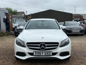 2017 Mercedes-Benz C Class 2.0 C200 Sport G-Tronic+ Euro 6 (s/s) 4dr in White — image 4