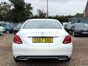 2017 Mercedes-Benz C Class 2.0 C200 Sport G-Tronic+ Euro 6 (s/s) 4dr in White — image 5