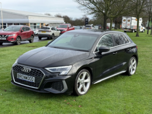 2020 Audi A3 1.0 Tfsi 30 S Line Sportback 5dr Petrol S Tronic Euro 6 (s/s) (110 Ps) in Black — image 4