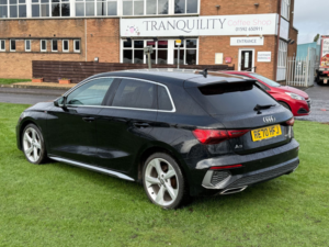 2020 Audi A3 1.0 Tfsi 30 S Line Sportback 5dr Petrol S Tronic Euro 6 (s/s) (110 Ps) in Black — image 5