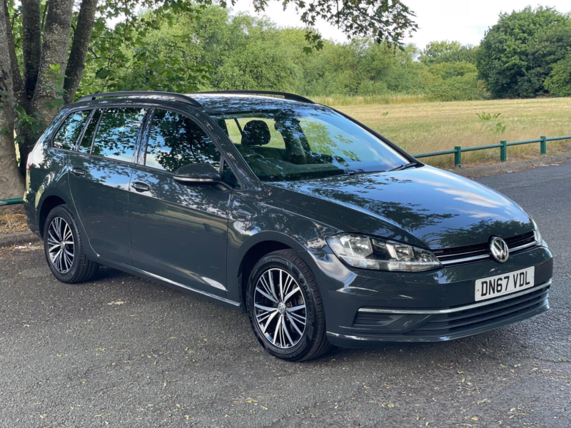 2017 Volkswagen Golf 1.6 Tdi Se Nav DSG Euro 6 (s/s) 5dr in Grey — image 1