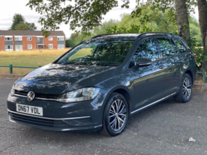 2017 Volkswagen Golf 1.6 Tdi Se Nav DSG Euro 6 (s/s) 5dr in Grey — image 3