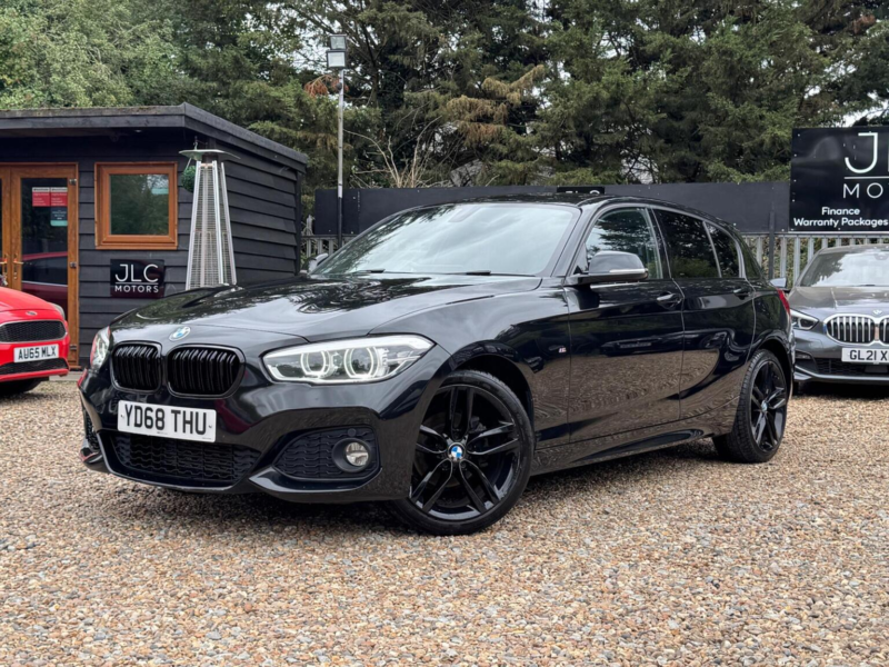 2018 BMW 1 Series 1.5 118i M Sport Euro 6 (s/s) 5dr in Black — image 1