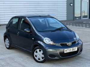 2009 Toyota Aygo 1.0 Vvt-I + Euro 4 5dr in Grey — image 4