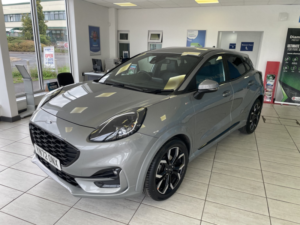 2022 Ford Puma 1.0 Puma St-Line X 5 Door 1.0l Ecoboost 155ps Mhev 6 Speed Manual in Silver — image 2